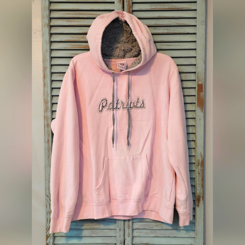 NFL Pink Patriots Hooded Sweatshirt